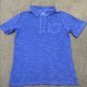 Collared blue shirt